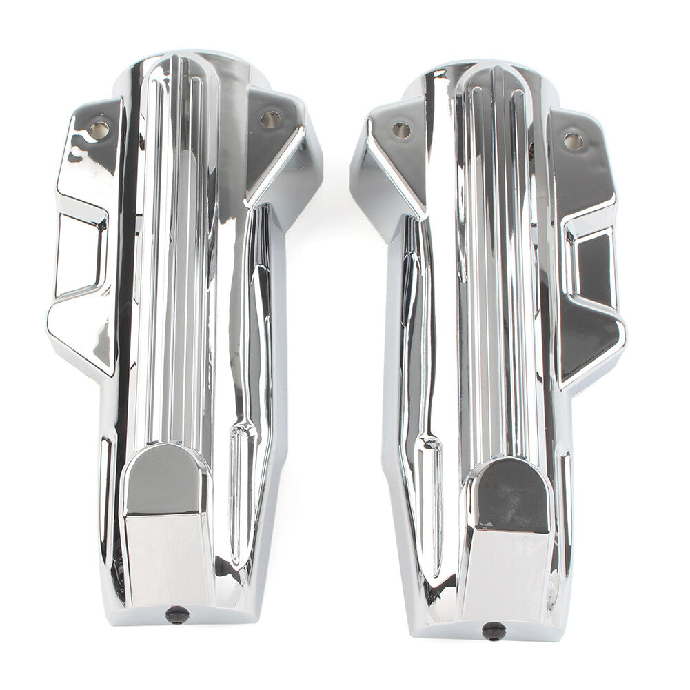 Lower Fitk Covers Fit for Harley FLHR Electra Glide Road King 2014-2021 Pair Chrome