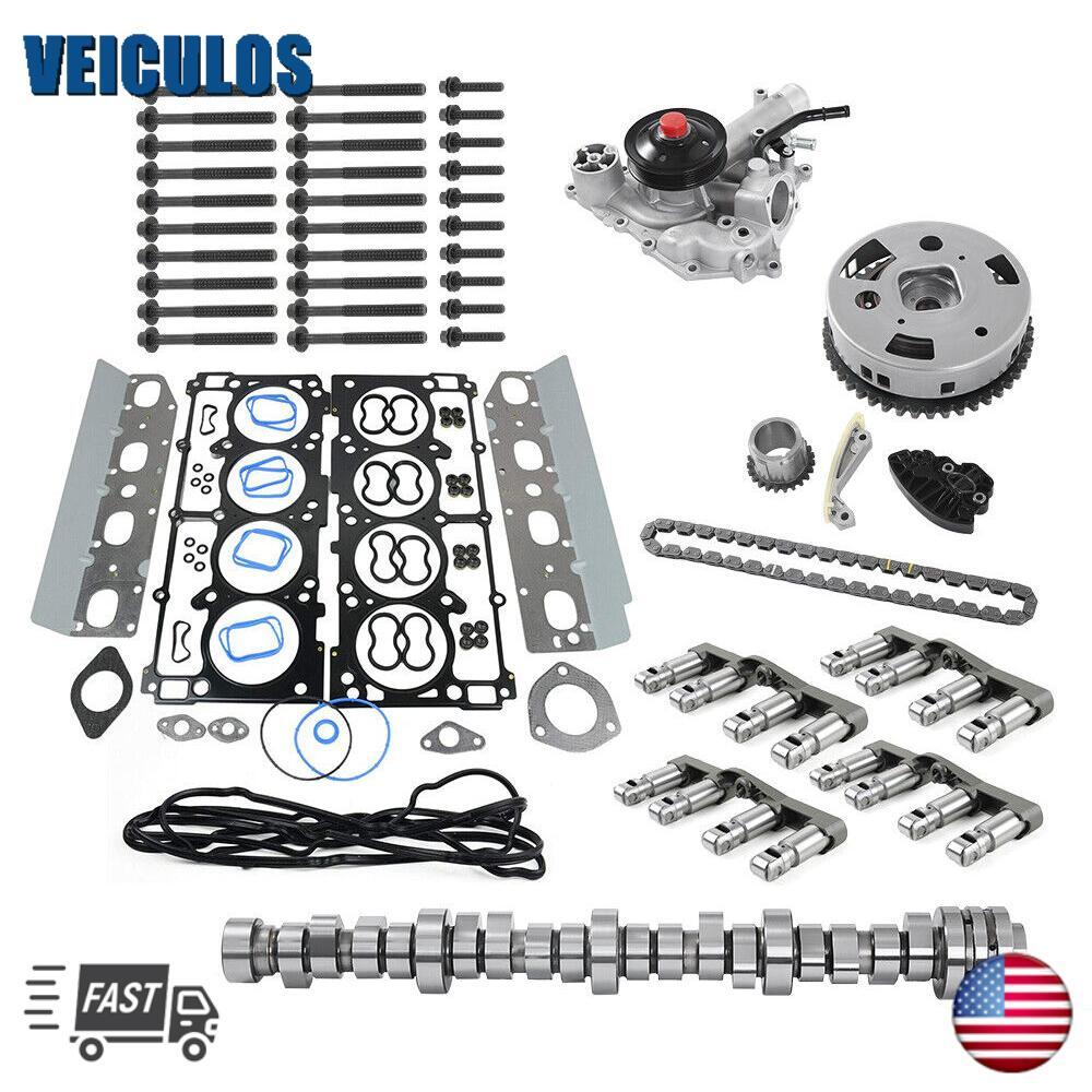 MDS Lifters Cam Timing VVT Water Pump Kit For 09-19 for Dodge for Ram 1500 5.7L Hemi V8