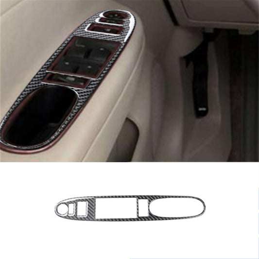 Carbon Fiber Window Button Trim Cover for Chevrolet COBALT 2005-2010 Type A