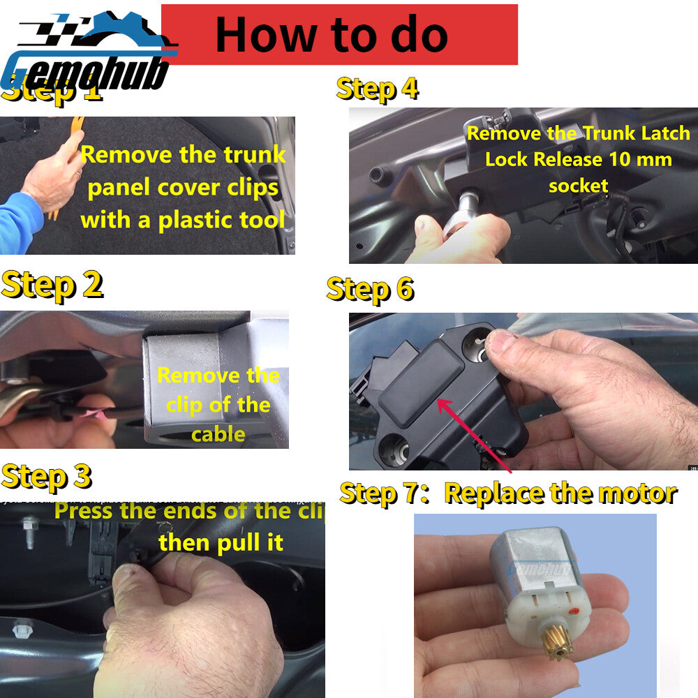 Trunk Hatch Lock Motor For 08-2013 for Audi A3 Cabriolet 04-2014 for Audi A3 Sportback