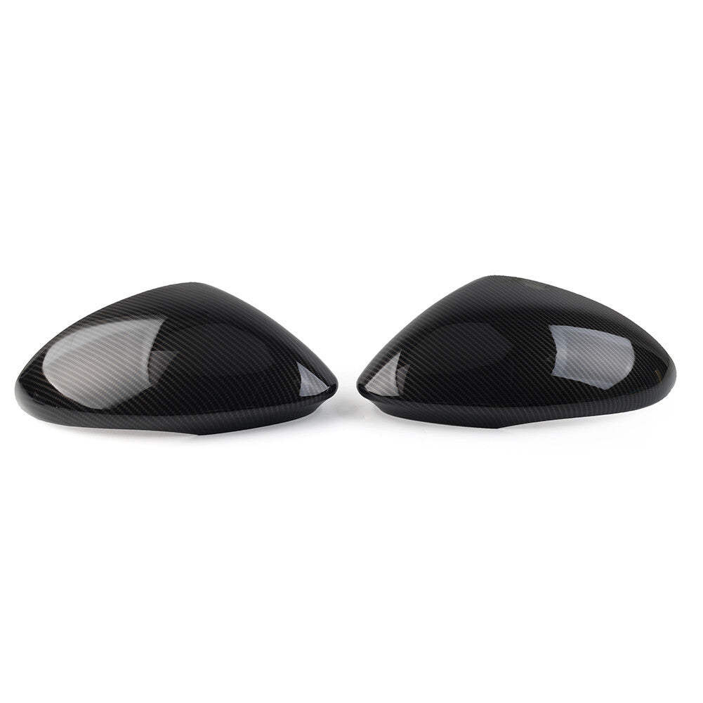 Side Rearview Mirror Caps Cover Fit for Alfa Romeo for Stelvio 2017-2022 Carbon Fiber