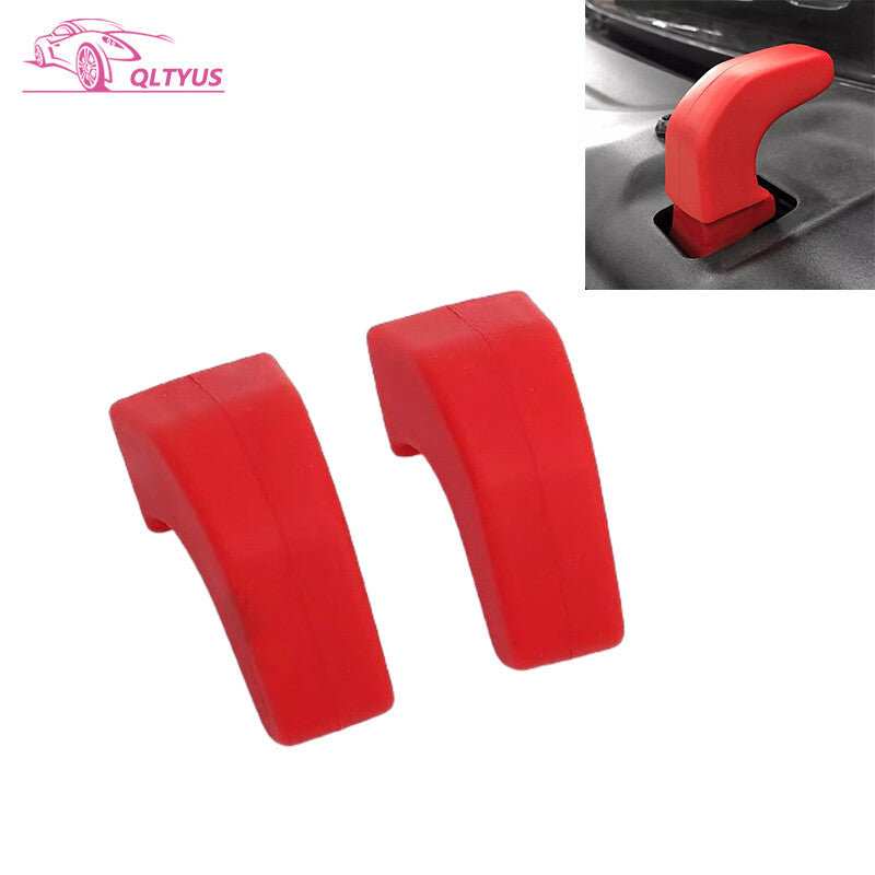 Bumper Tow Hook Covers for Jeep for Wrangler JK JL Gladiator JT 2007-2022 Red