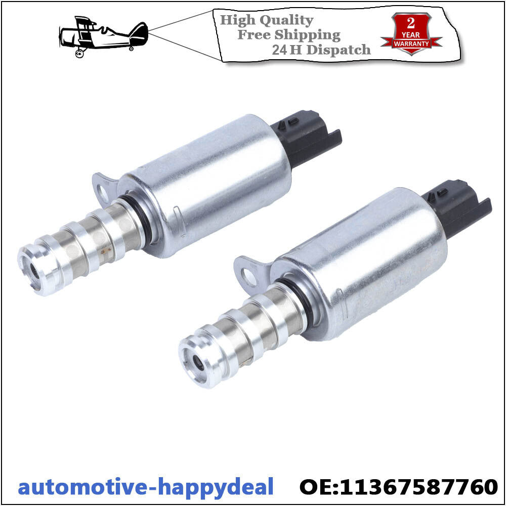 2X Variable Valve Vanos Timing Solenoid for Mini One Cooper S JCW 1.6 Petrol