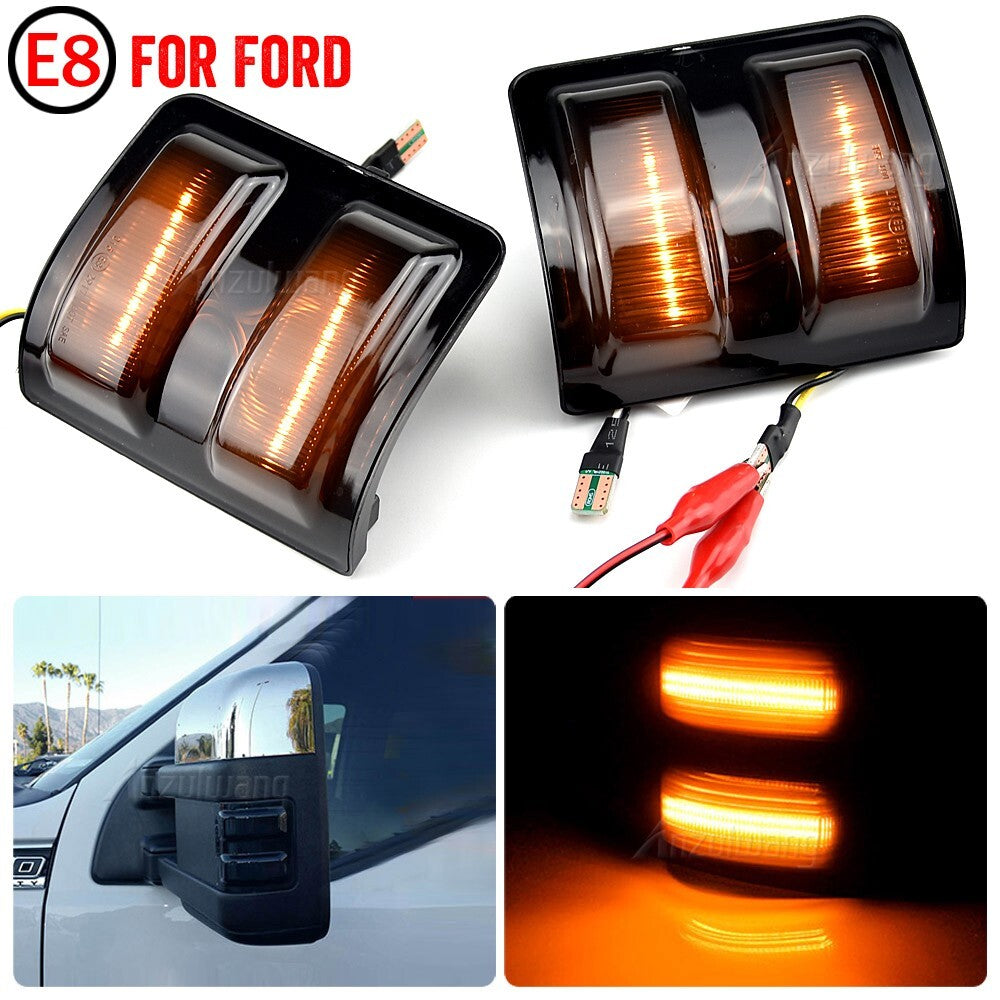 Dynamic Turn Signal Light for Ford F250 F350 F450 F550 Super Duty 2008-2016