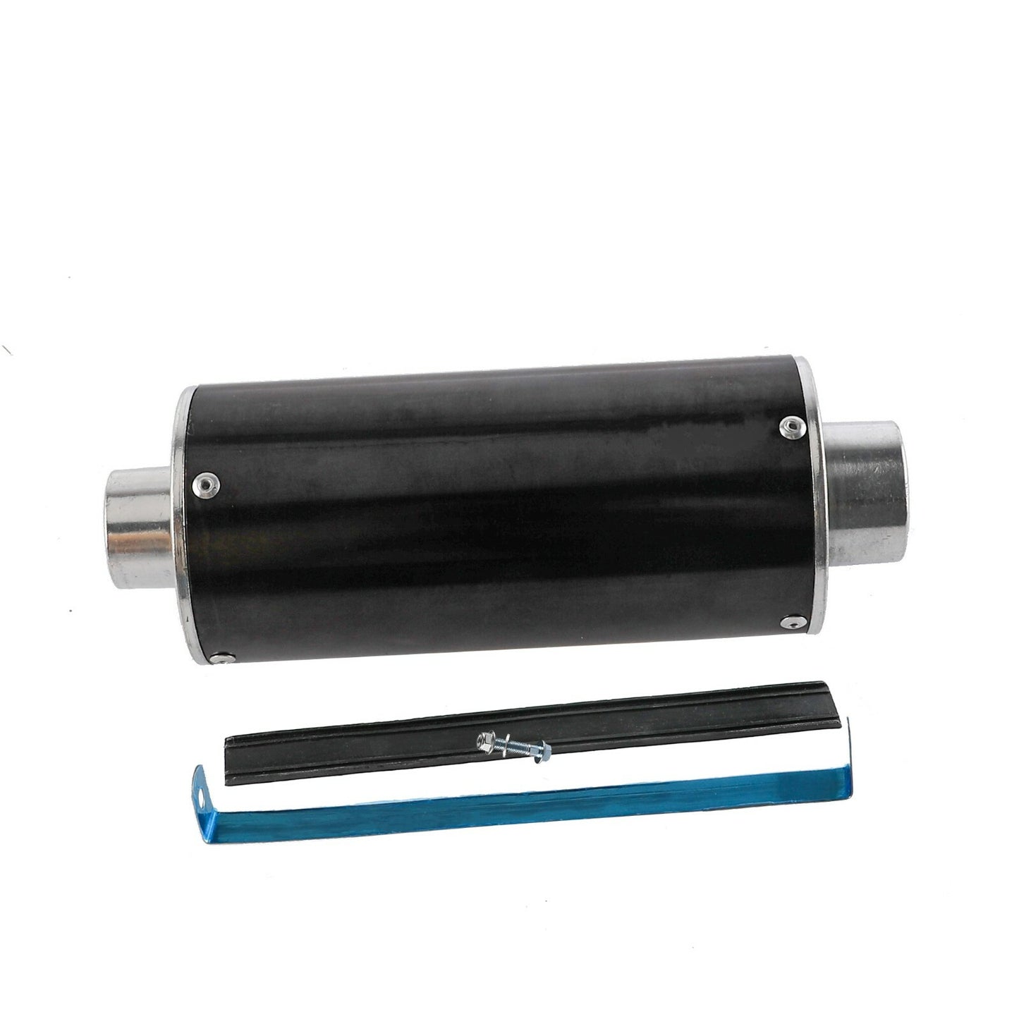 32mm exhaust muffler suitable for 125cc and 140cc Dirt Pit bicycles, four-wheel drive vehicles, go-karts, and motorcycles.