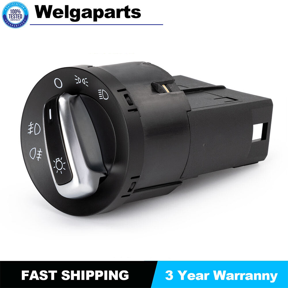 Headlight Fog Lamp Control Switch Knob for VW for Bora Beetle for Golf for Jetta MK4 for Passat