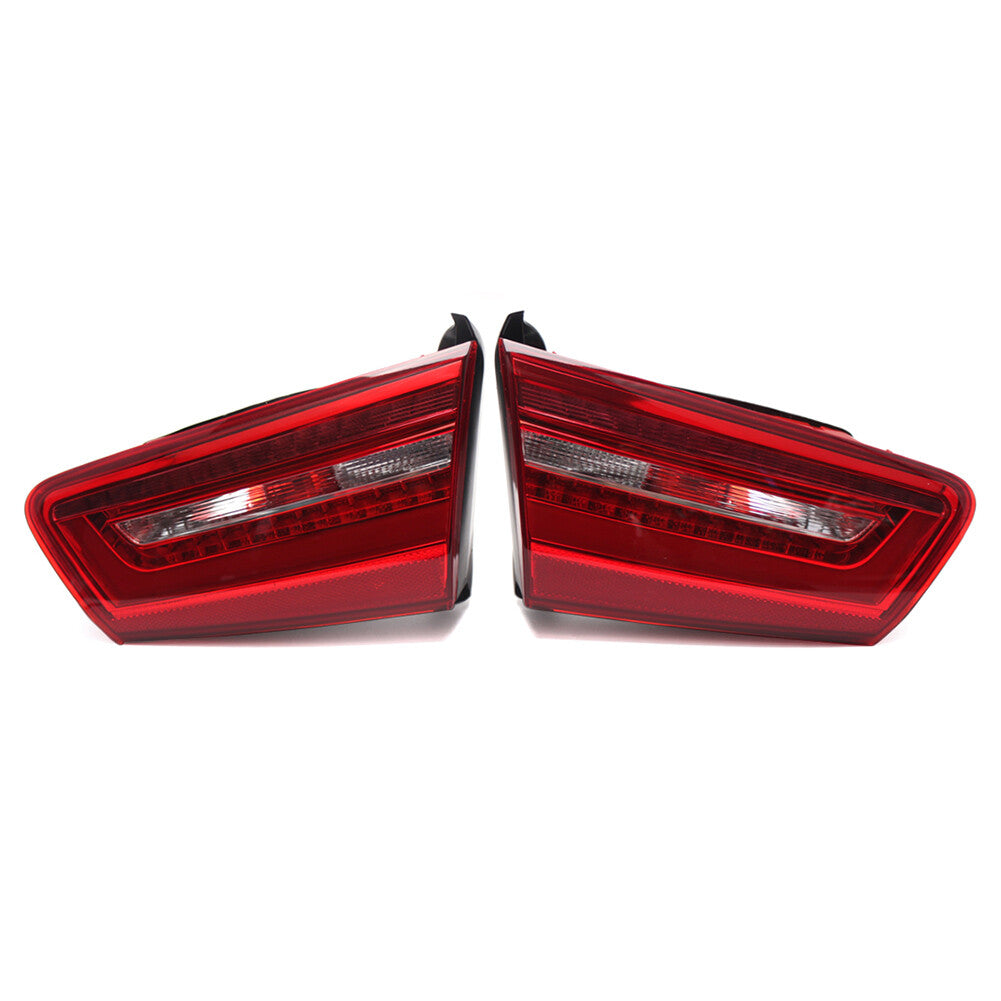 2x Inner Tail Turn Signal Light Rear Brake Warning Lamp Fit for Audi A6 C7 2012-2018