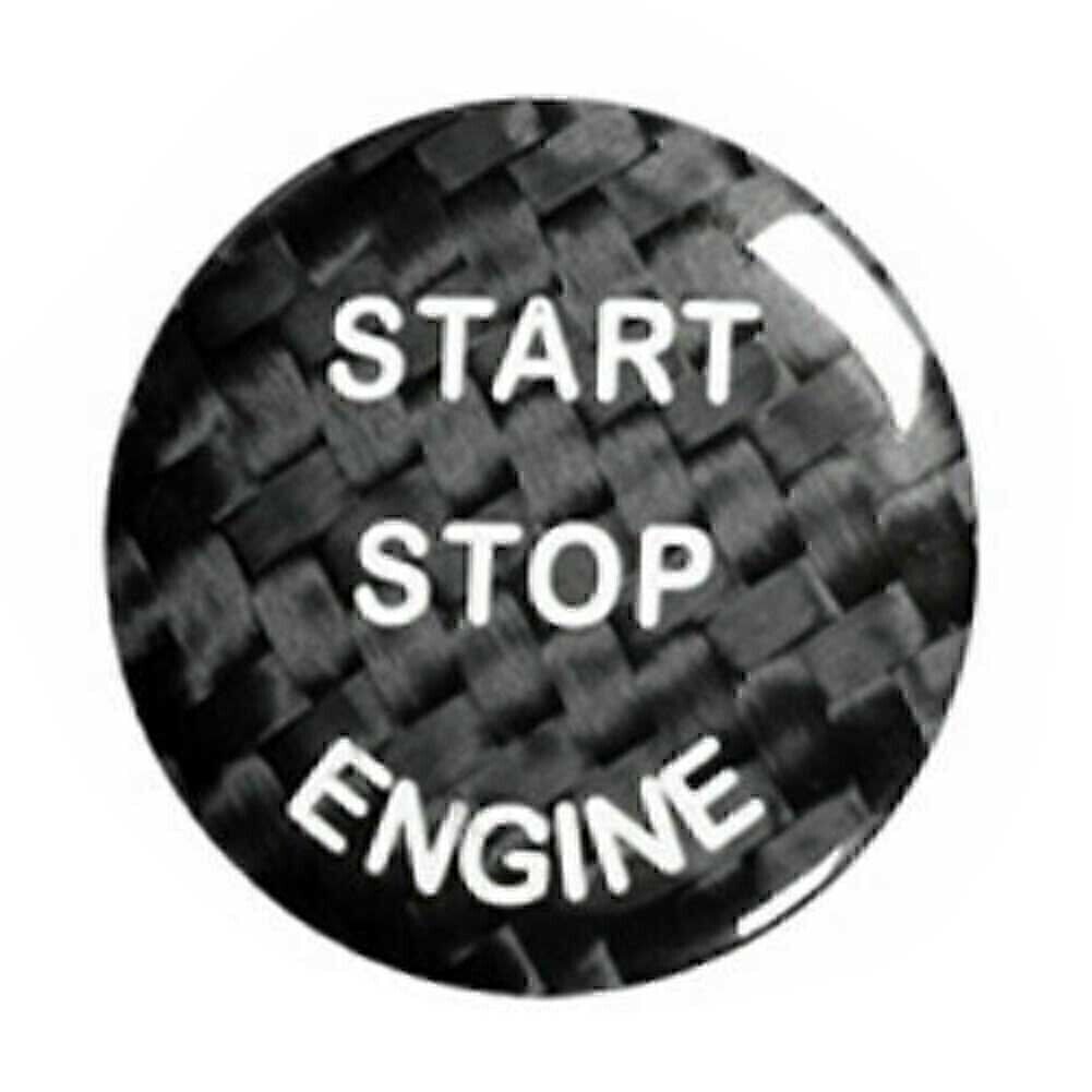 Keyless Start Button Cover Trim Fit for BMW F-Chassis 1 2 3 4 5 6 X3 M5 Black