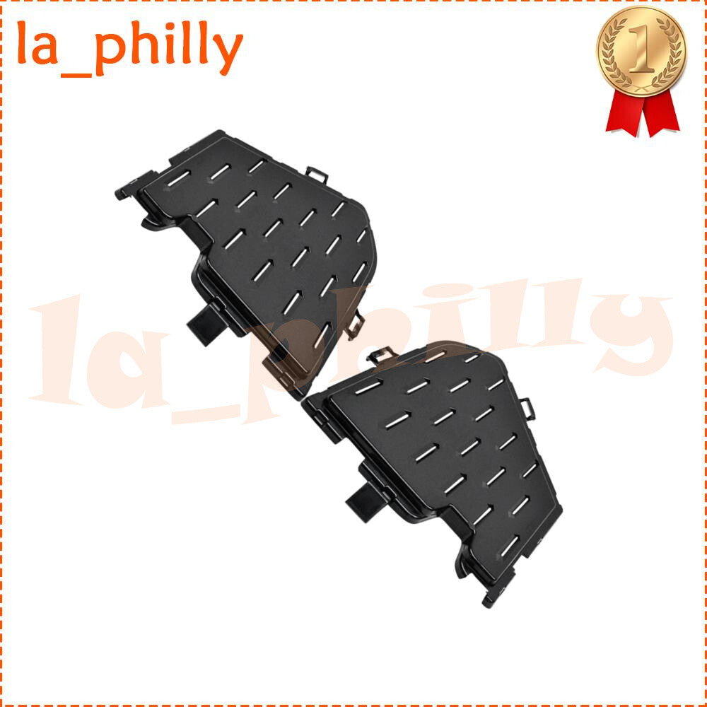 Left and Right Front Bumper Insert Grille Cover for 2020-2021 for BMW X6 G06 M Black