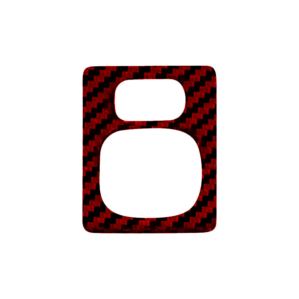 Red Carbon Fiber Power Mirror Control Cover Trim for Toyota Matrix 2009-2014