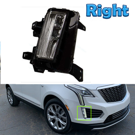 Front Fog Lamp Driving Light Assembly LED DRL Right for Cadillac XT5 2017-2020