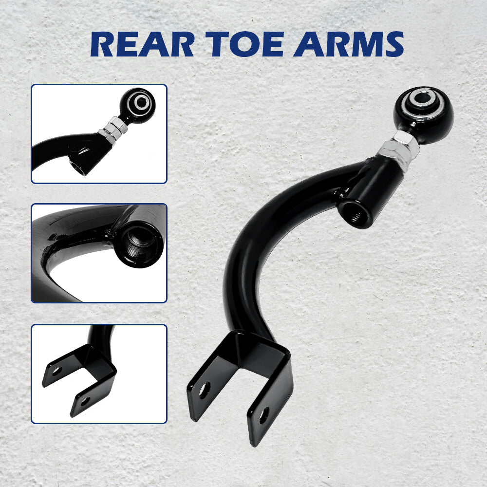 Adjustable Front Tension Rod Rear Camber Toe Traction Arms for Nissan 240sx S14