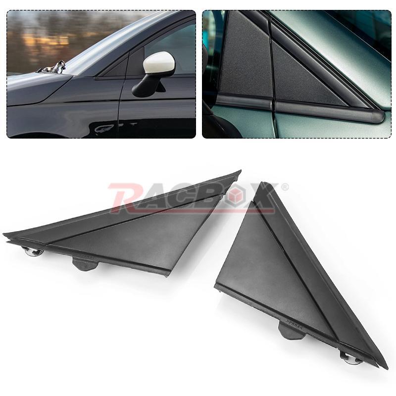 LEFT RIGHT DOOR MIRROR FLAG COVER MOLDING MATTE 1SD00KX7AA For 12-19 for FIAT 500 US