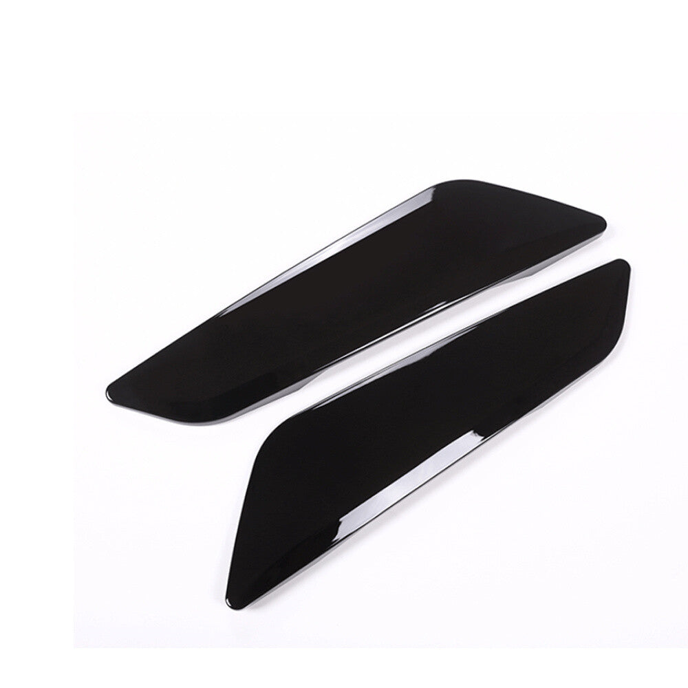 Gloss Black ABS Side Fender Air Vent Outlet Cover for BMW 5 Series G30 2018-2023