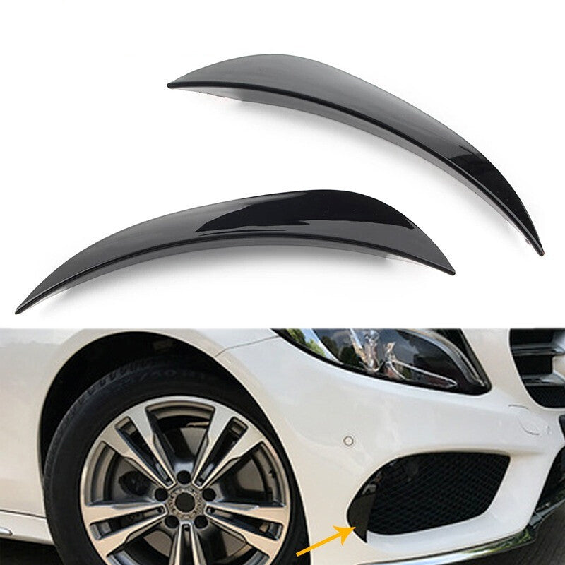 Car Front Bumper Air Vent Outlet Cover Trim for Mercedes-Benz W205 C Class 15-18