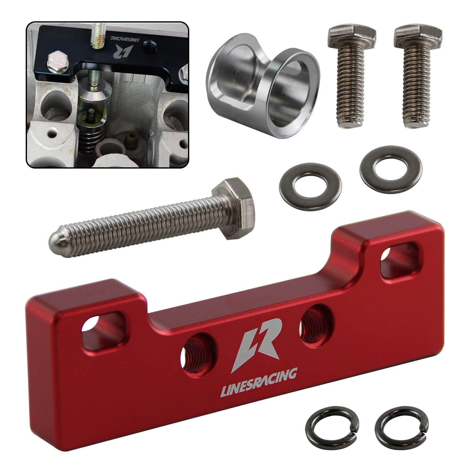 Valve Spring Compressor Tool for Honda for Acura B-Series B16A B18C H22A VTEC Red