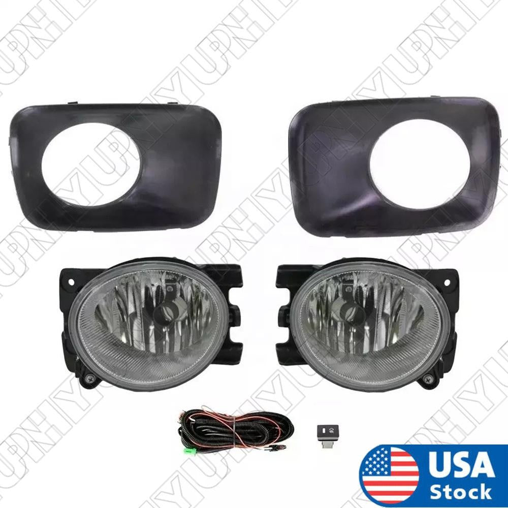 Left Right w/ Fog Light Trim Fog Light Kit For 2009-2011 for Honda Pilot