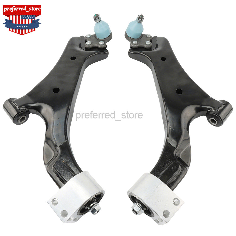 2x Front Lower Control Arms Sway Bar Links for Chevrolet Equinox 2010-2017