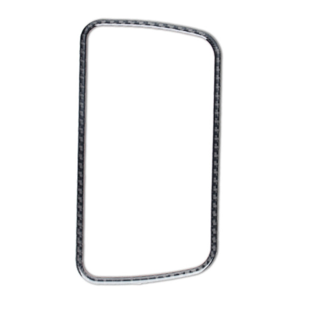 Carbon Fiber Watetcup Holder Panel Frame Cover Trim for BMW F10 5 Series 2011-17