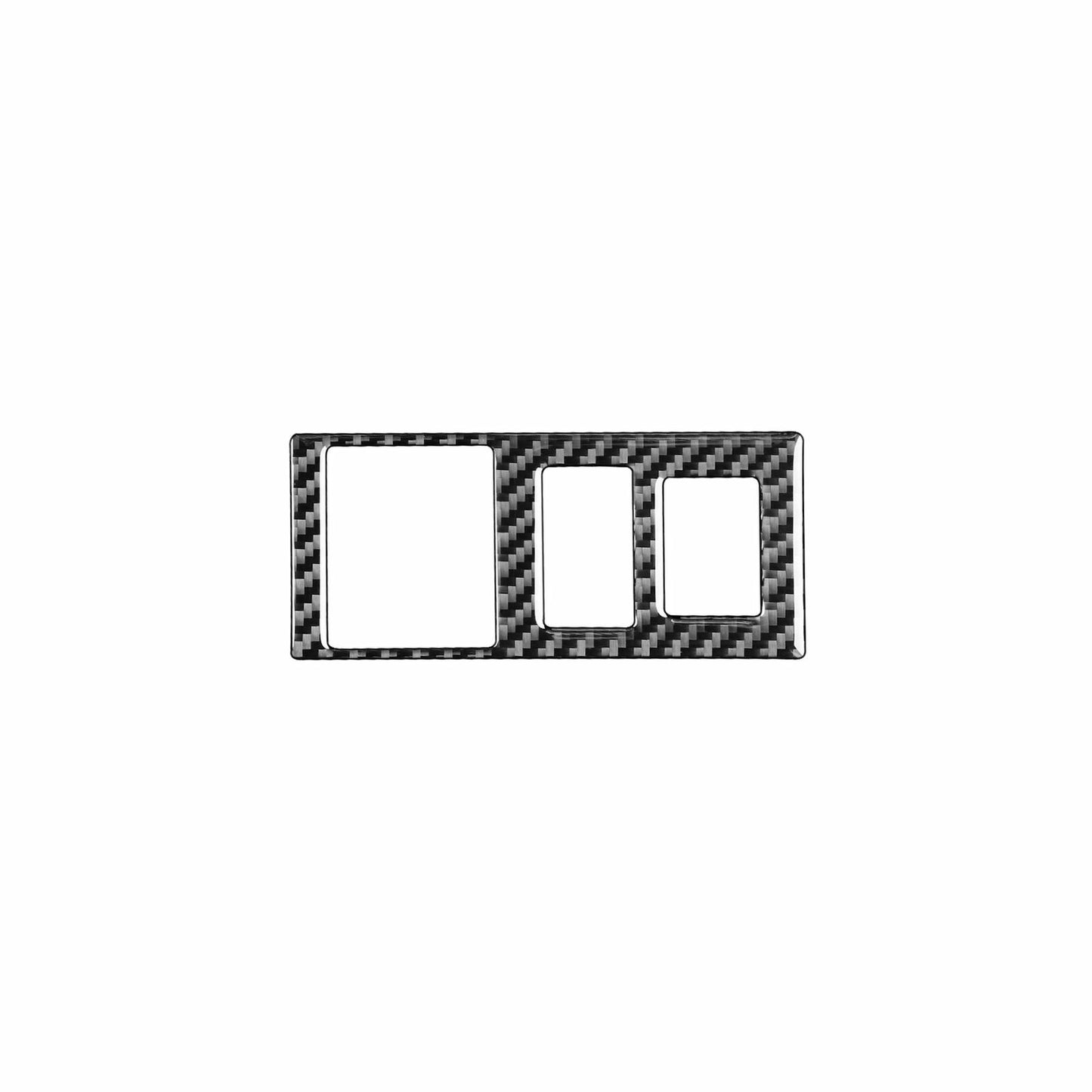 Carbon fiber headlight switch button decorative protective cover suitable for Toyota Tenderra 2014 - 18
