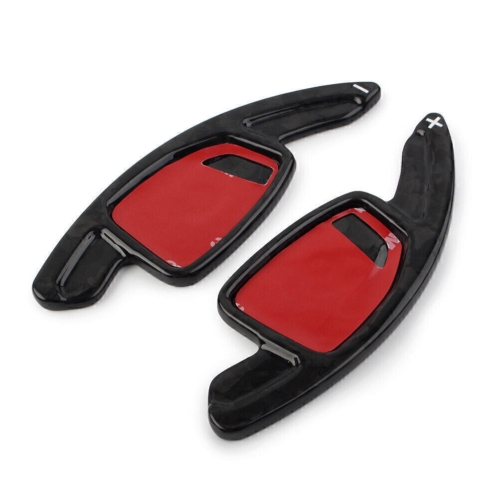 Carbon Fiber Steering Wheel Shift Paddle Fit for Audi RS4 RS5 RS7 RS6 Forged Pattern