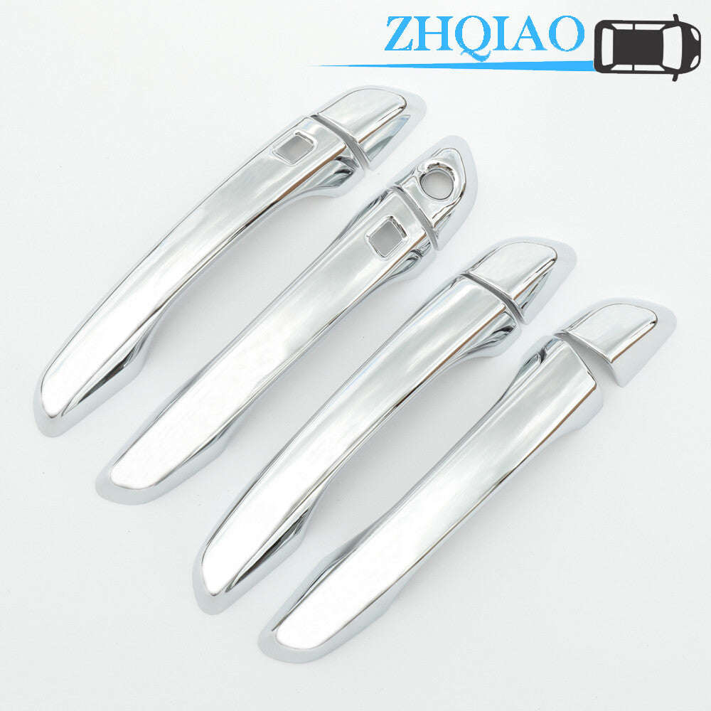 Chrome Door Handle Cover Trim for Smart Fits for Elantra Verna Solaris 2016-2018