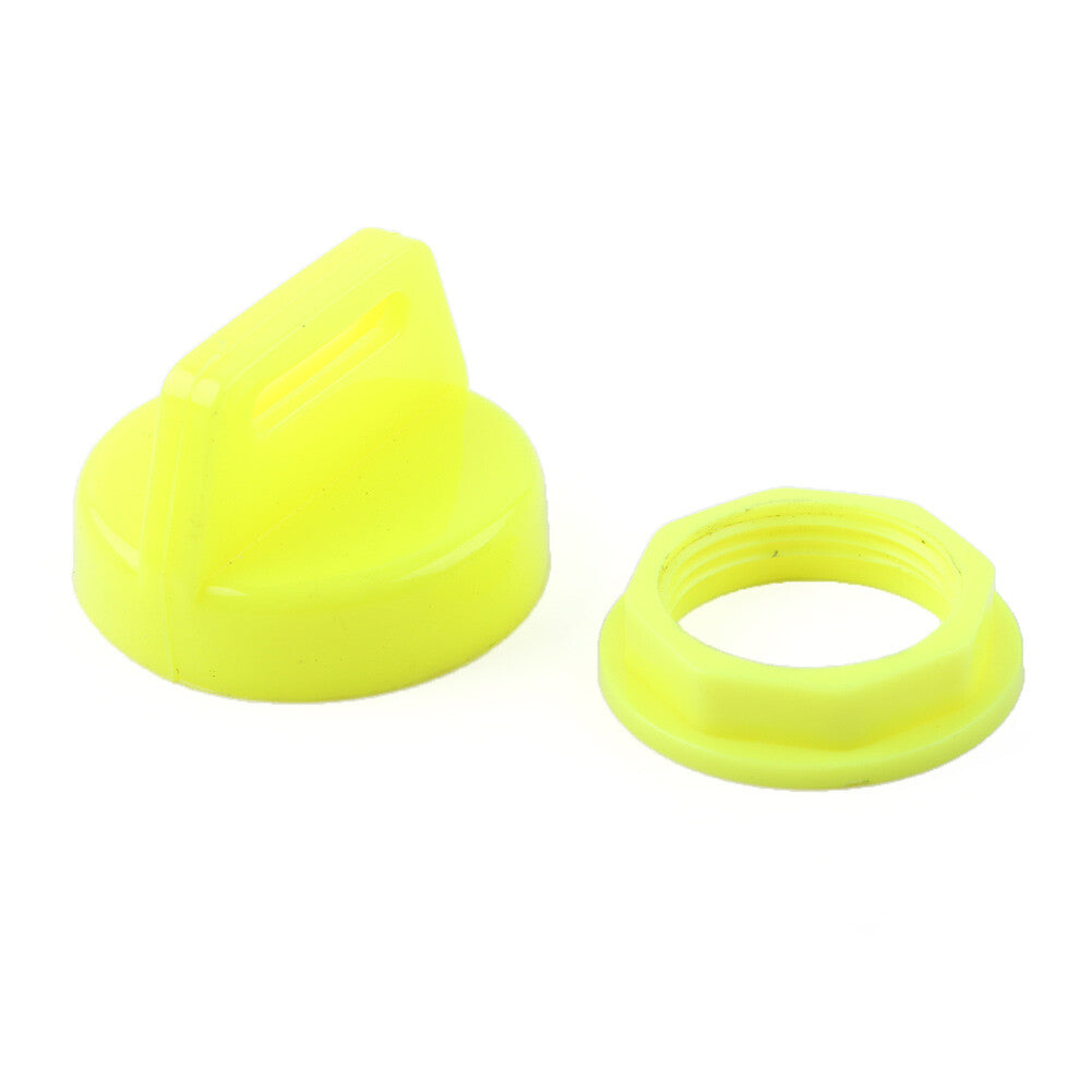 Ignition Key Cover w/Nut for Polaris RZR XP 800-1000 Ranger Sportsman Yellow