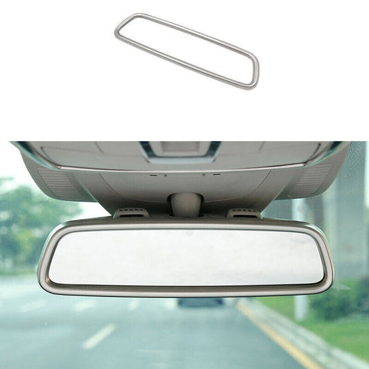Interior Rear View Mirror Frame Trim Fit for Benz G-Class 2004-2018 Matte Silver