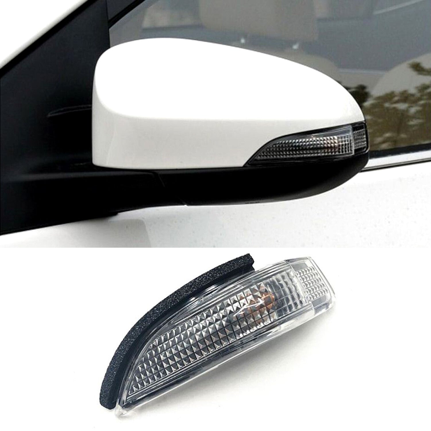 Driver Passage Side Mirror Light Turn Signal Lamp for Toyota for Corolla 2014-2017