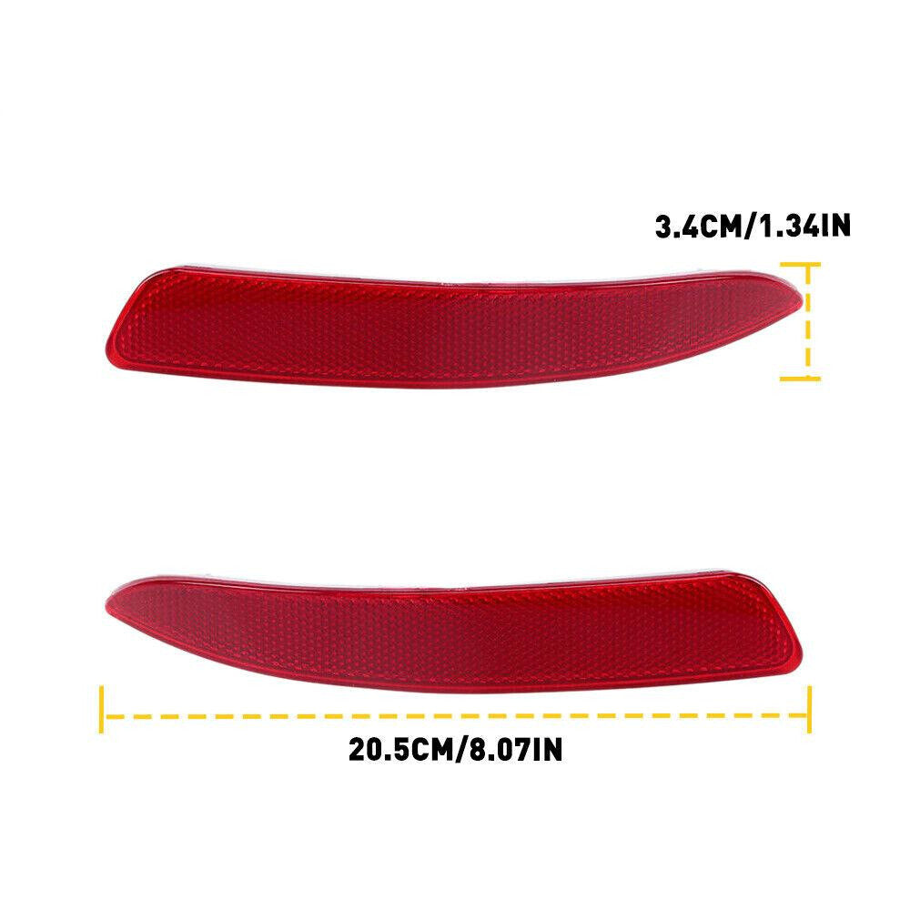 A pair of rear bumper reflectors for BMW X5 E70 xDrive35i (2007-2013)