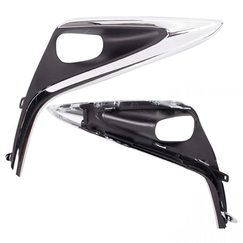 Left front fog light bezel cover for Lexus ES300h ES350 2016 2017 ABS