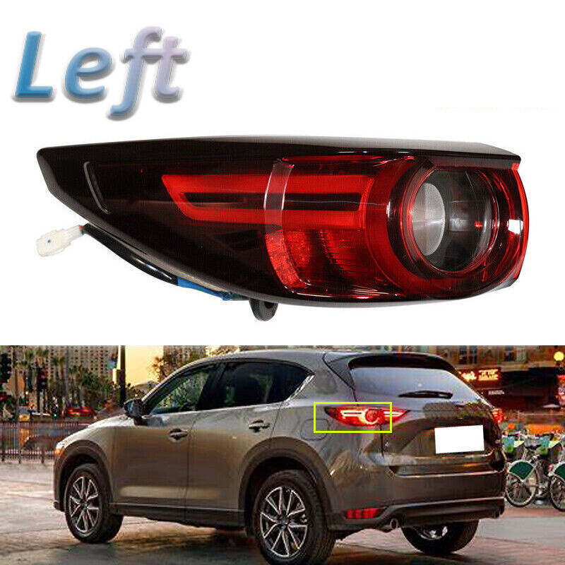 Driver-side LED left rear light and brake taillights suitable for Mazda CX-5 (2017-2019).