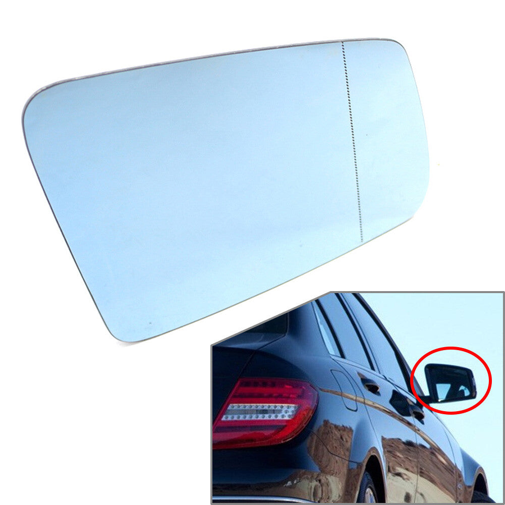 Rearview Mirror Glass Fit for Mercedes-BenzC E S GLK CL CLS Class W204 W212 W221