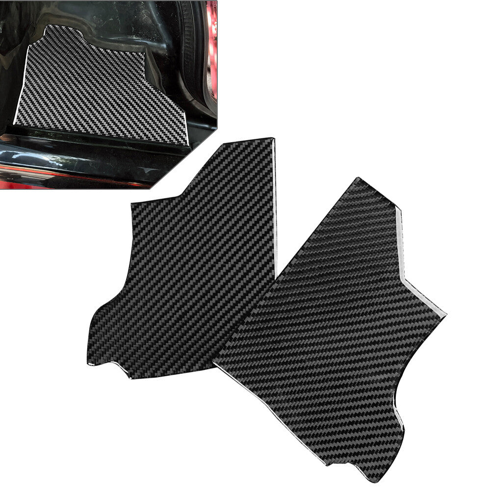 Carbon Fiber Inside Trunk Side Panel Cover Trim for Dodge for Challenger 2015-24 16