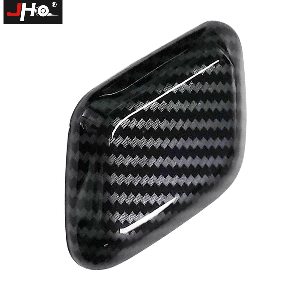 Carbon Fiber Style Car Gear Shift Knob Cover Trim for Ford F150 2017-2020