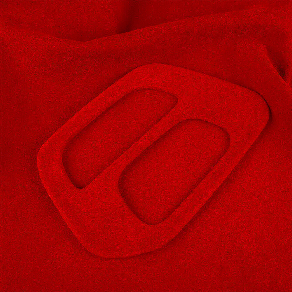 Suede Red Central Control Gear Shift Box Panel Trim for Dodge for Challenger 2015-23