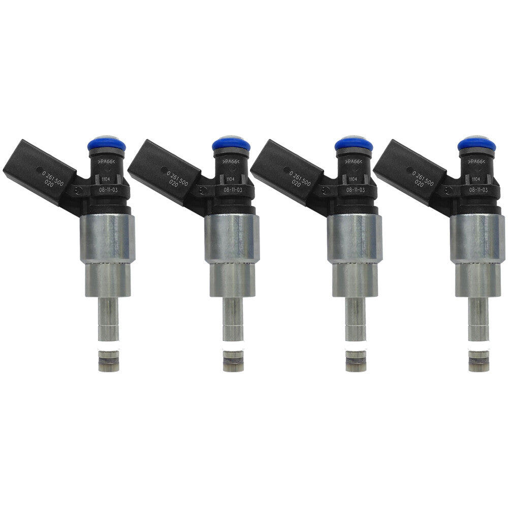 Set of 4 Fuel Injectors 06F906036A For 2005-2009 for Audi A3 4 TT for VW GTI for Jetta 2.0L