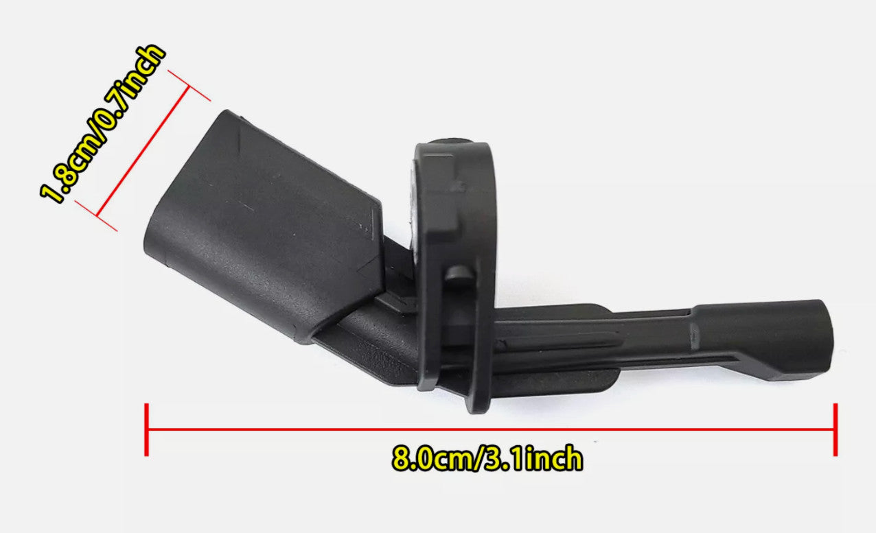 2 Pcs Rear ABS Wheel Speed Sensor for Audi Q5 for VW for Passat for Golf for Jetta WHT003858 /59