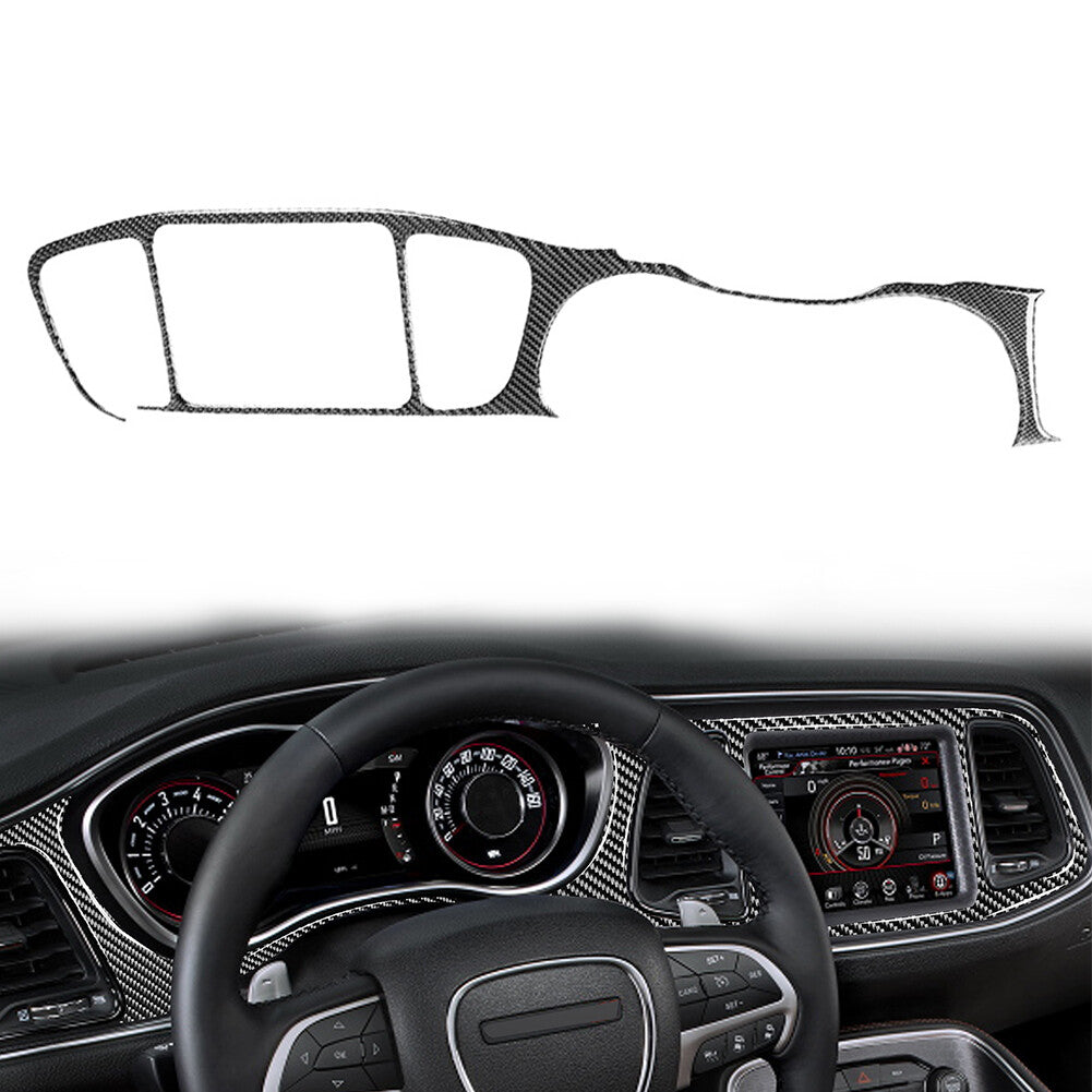 Center Console Dashboard Panel Cover Trim for Dodge for Challenger 2015-2024 2024