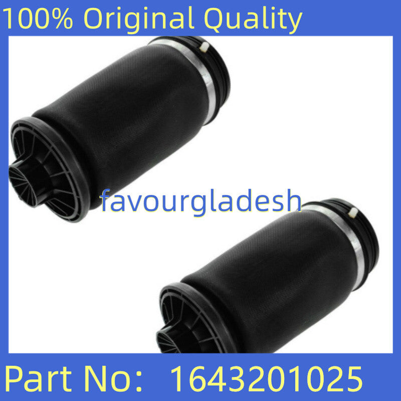 2PCS Rear Air Ride Spring Bag for Mercedes W164 X164 GL350 GL450 ML63 AMG 05-15