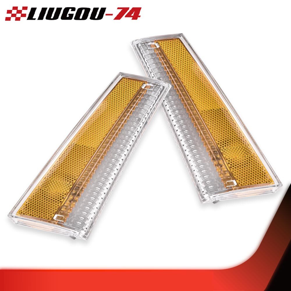2-piece headlamp side marking rotating lamp lens suitable for 1978-1979 MALIBU EL CAMINO