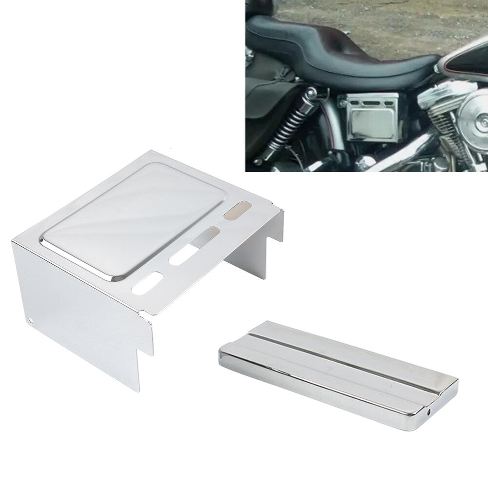 Battery Cover Kit for Harley Low Rider FXS Super Wide Glide FXE FXWG Sportster