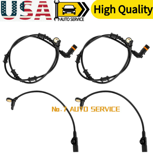 4X Front Rear ABS Wheel Speed Sensor for Mercedes Benz GL350 GL550 ML320 ML350