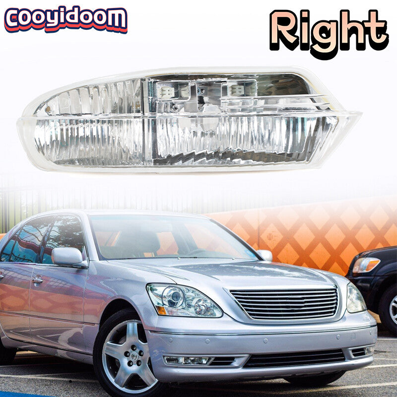 One-piece right fog light for passenger side, suitable for 2004-2006 for Lexus LS430.