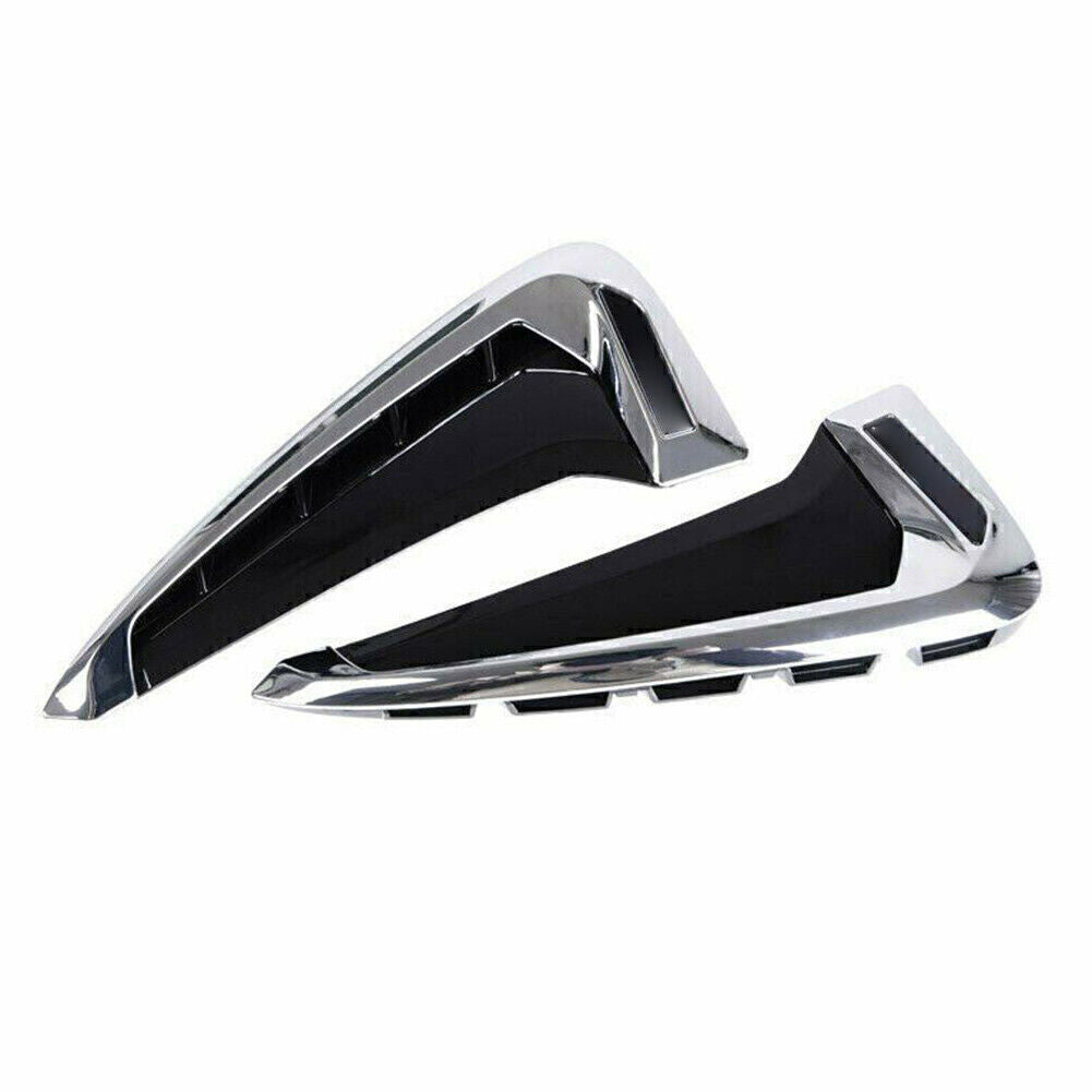 For 2014+ for BMW F15-X5 X5 35I Chrome Side Marker Fender Air wing Vent Trim M Cover