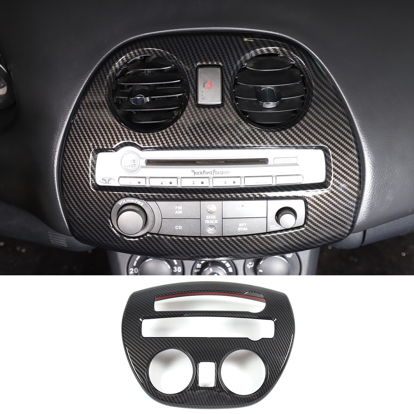 Leather center armrest cushion cover and decorative padding for Toyota Tundra 2022+