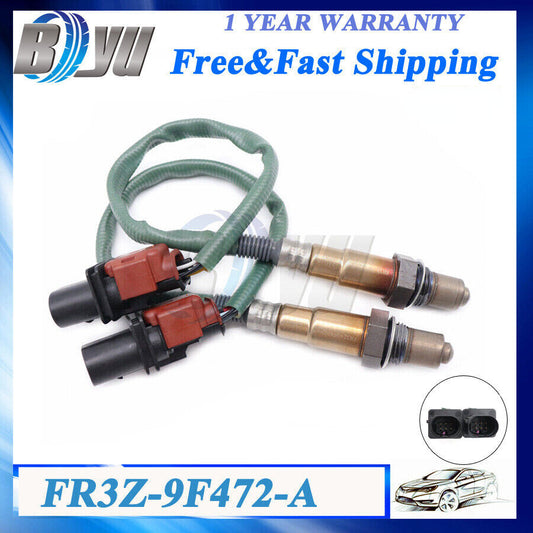 New Oxygen Sensor Upstream FR3Z-9F472-A for Ford F-150 Edge for Lincoln 2pcs Upper