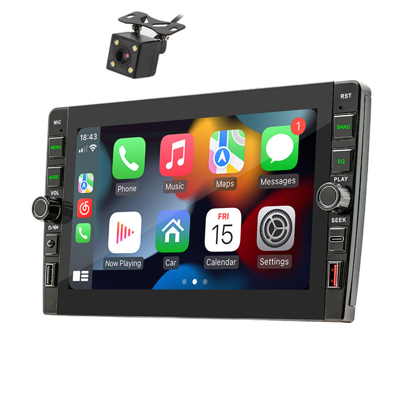 8in Android 12 For Apple Carplay Car Stereo Radio GPS Navigation WiFi 2 Din Cam
