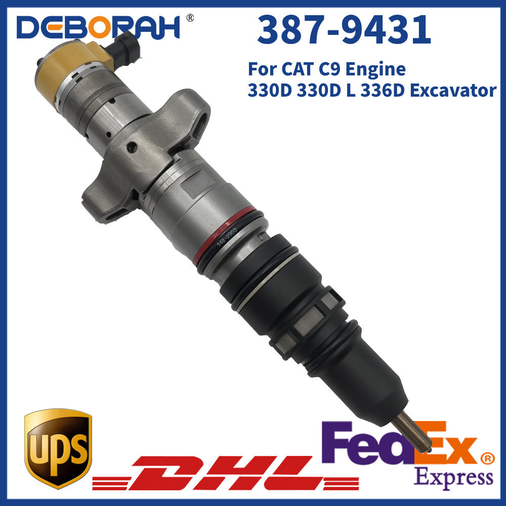 387-9431 Fuel Injector 10R-9003 For CAT C9 Engine 330D 330D L 336D Excavator