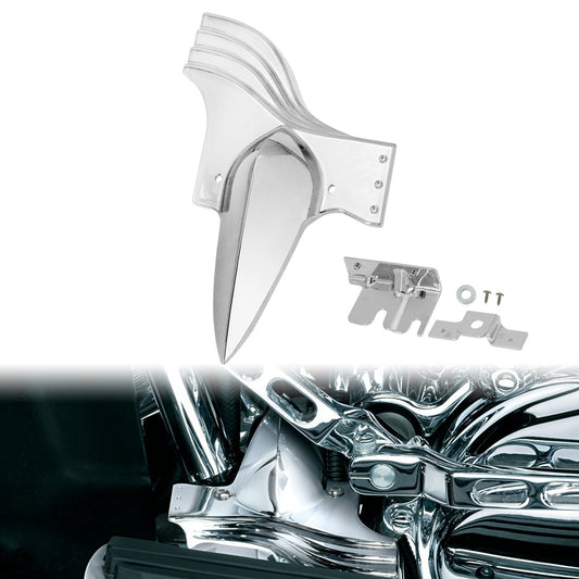 Chrome Lower Front Frame Plastic Cover for Harley Electra Road Glides 1991-2024